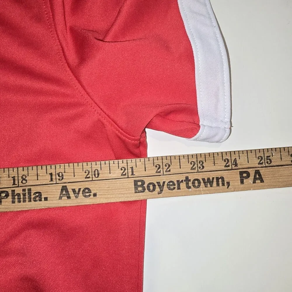 J. Lindberg Red Polo Golf Shirt